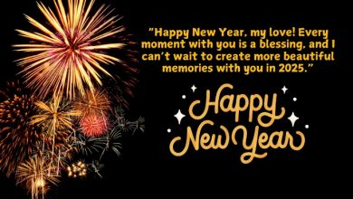 90+ Romantic Happy New Year Wishes Message For Your Love 2025