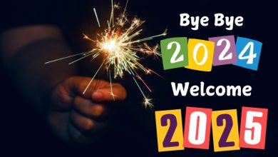 Bye Bye 2024 Welcome 2025 Happy New Year Images