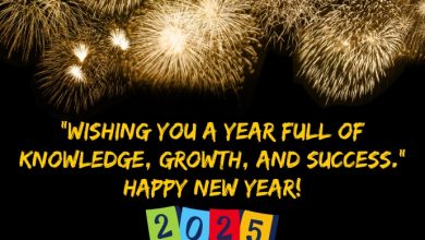 Happy New Year 2025 Wishes Messages & Images For Students