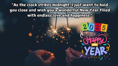 Romantic Happy New Year Wishes, Quotes, Messages for Lover, Girlfriend & Boyfriend 2025