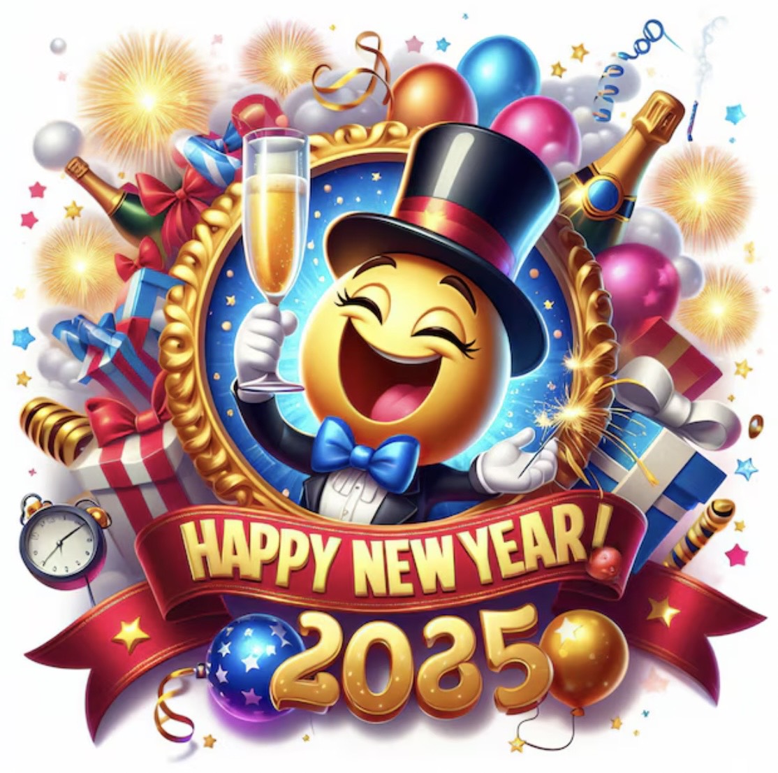 Sarcastic Happy New Year 2025 Images